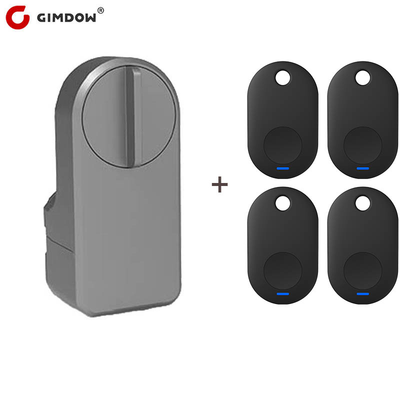 Smart Door Lock Wifi - Gimdow bluetooth互換ゲートウェイチュウヤスマートドアパスワード電気ホテルアパートスマートキーデジタルロッカーセキュリティ