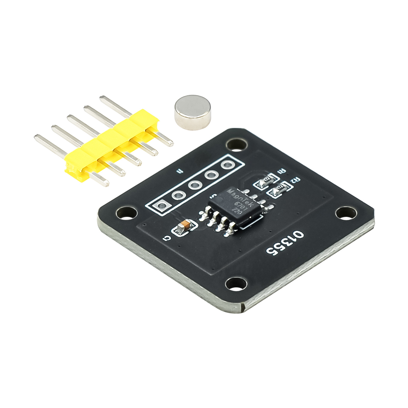 Sensor Kit Arduino - MT6701 磁気エンコーダモジュール Arduino 磁気誘導用 AS5600 の代わりに