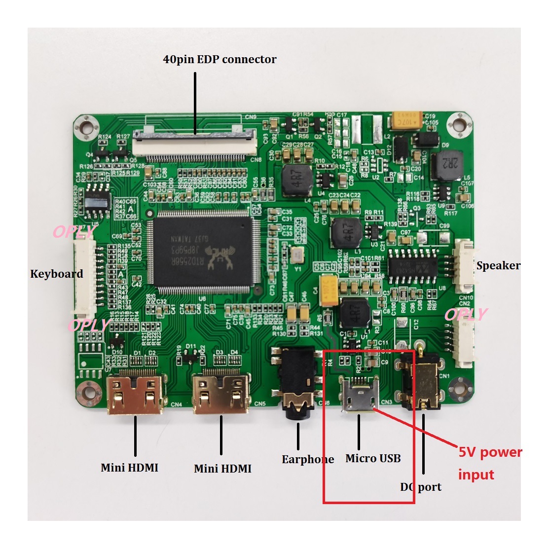 超薄型金属ケース付きedpコントローラーボードキット,nv1 - Microcontroller Kit のレビューと価格