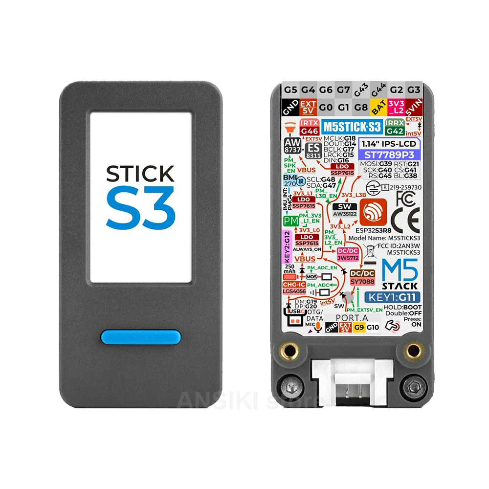 M5Stack M5StickS3 ESP32-S3 IoT - Electronics Project Kit のレビューと価格
