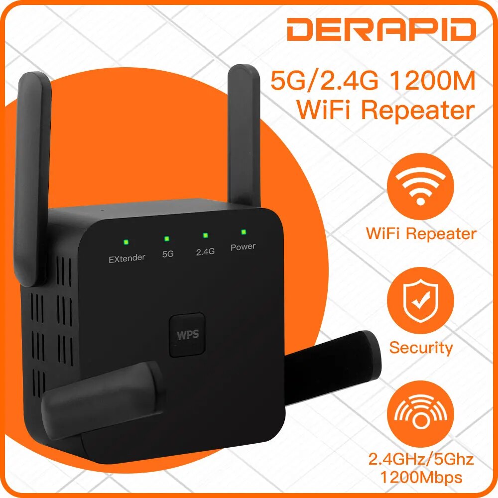 Wifiリピーター1200mbps 2.4ghz/5ghzワ - Wifi Smart Plug のレビューと価格