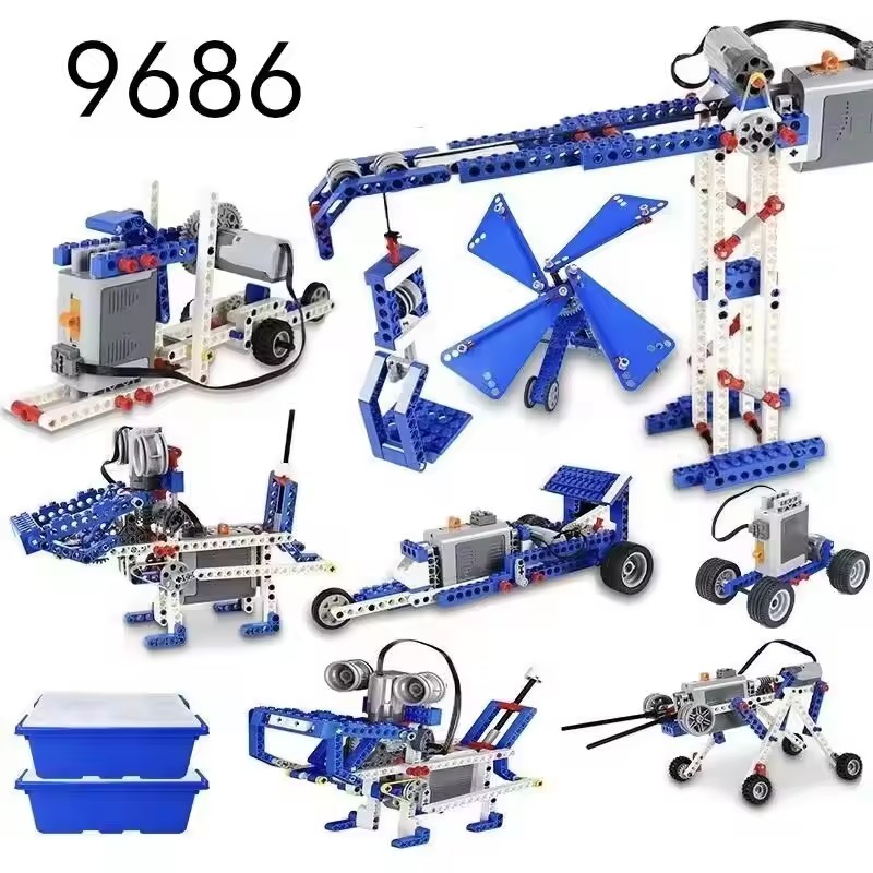 STEM 9686教育セット テクニカルシンプル＆電動ビルデ - Stem Robotics Kit のレビューと価格