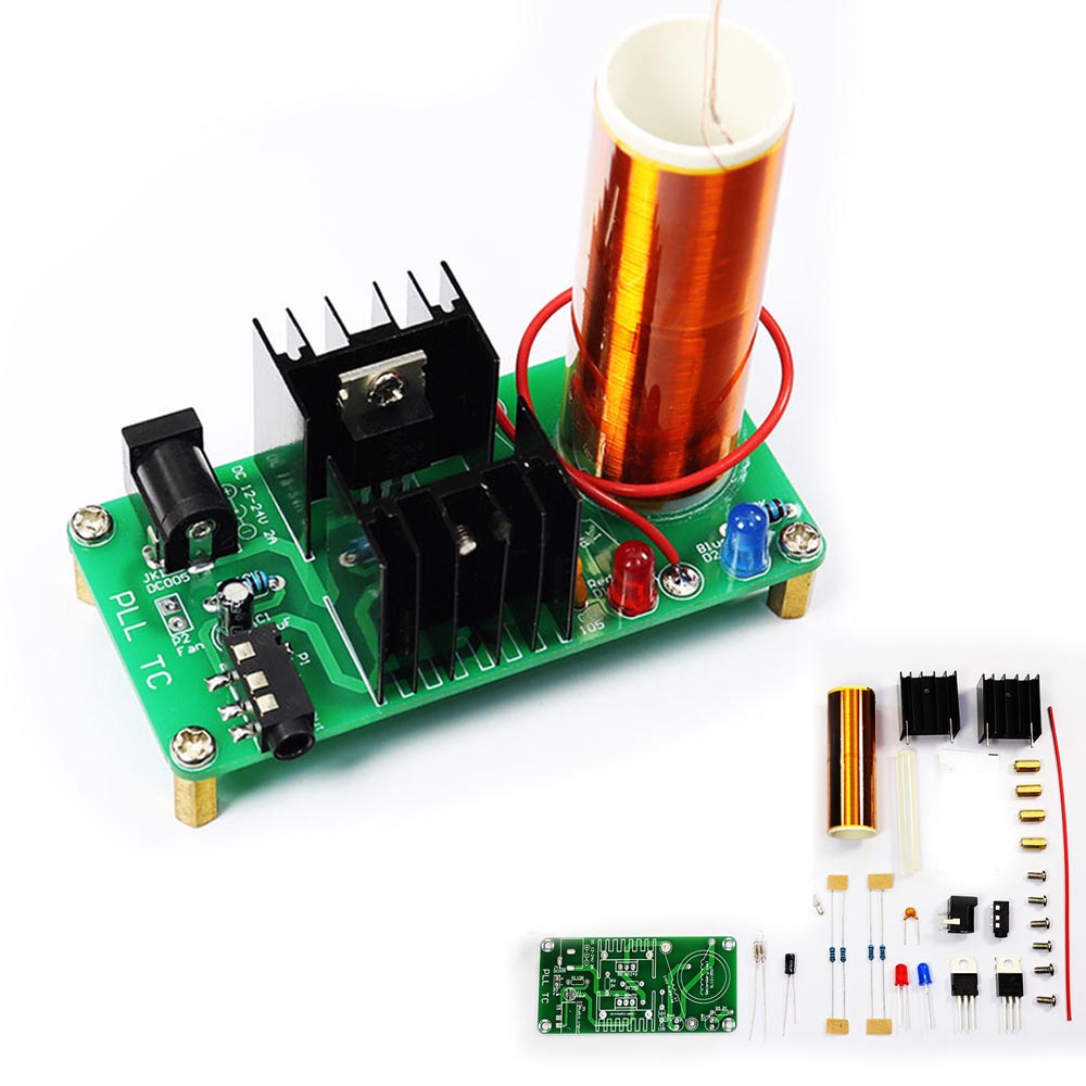 DIY電子テスラコイルキット 18V 2A 3.5mmオーデ - Electronics Project Kit のレビューと価格