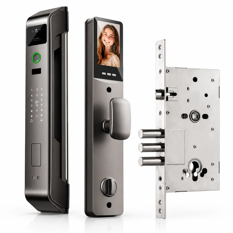 ロシア製 スプリット8560 スマート指紋認証ドアロック。カ - Smart Door Lock Wifi のレビューと価格
