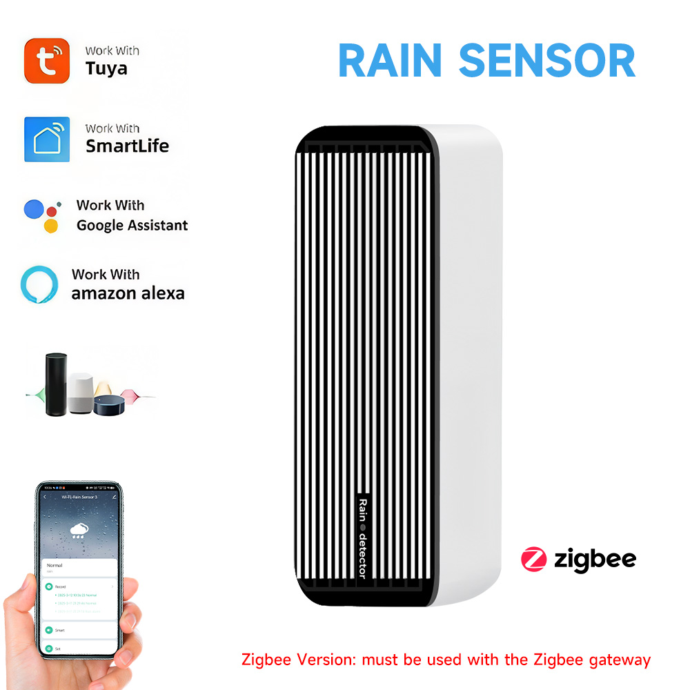 Tuya ZigBee 雨センサー Tuya 雨検出センサー - Smart Home Automation Kit のレビューと価格