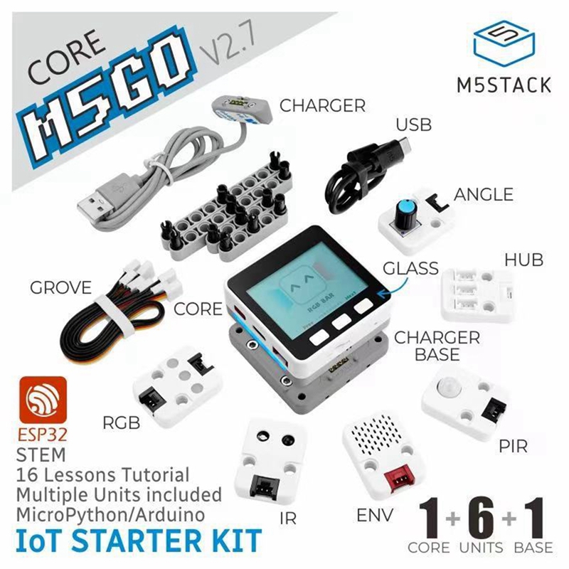 M5GO IoTキット V2.7 IoT初心者向けプログラミ - Iot Kit Beginner のレビューと価格