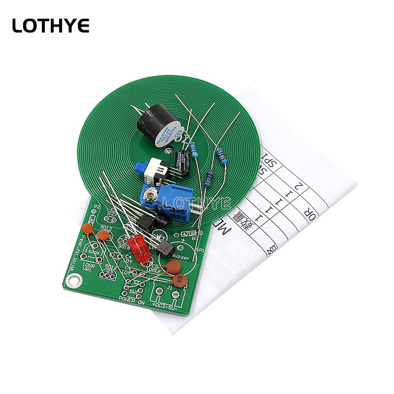 電圧変換キット,金属探知機,3〜5V,60mm非接触センサー - Electronics Project Kit のレビューと価格