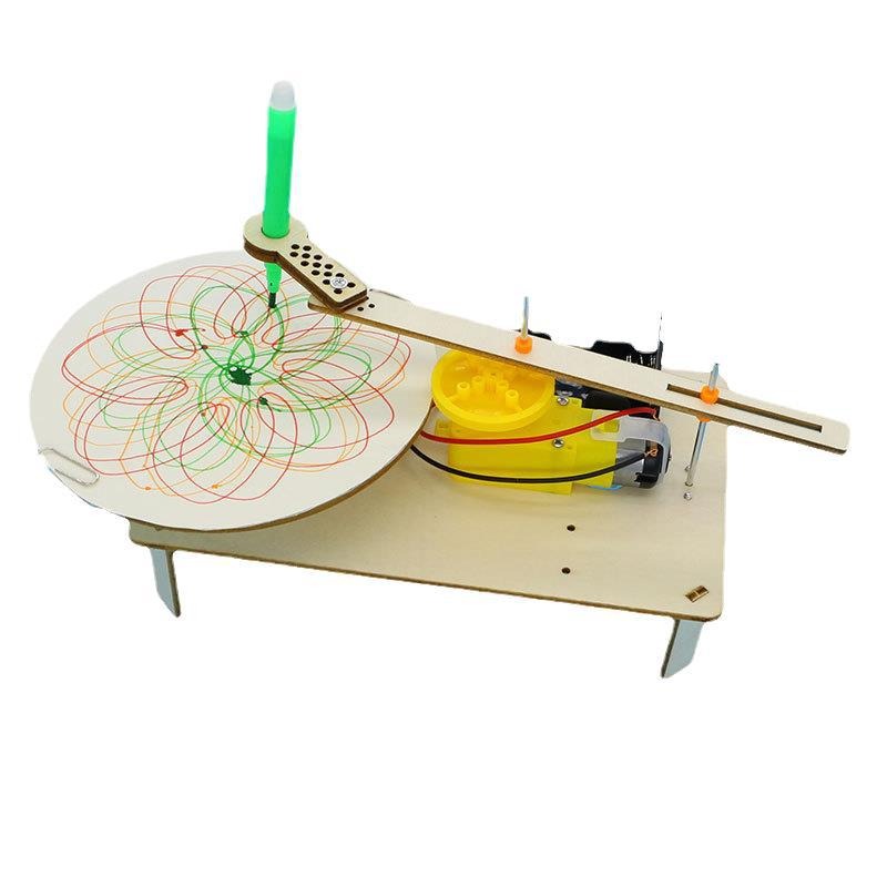 1-3個入り DIY木製電動プロッター描画ロボットおもちゃ  - Electronics Project Kit のレビューと価格